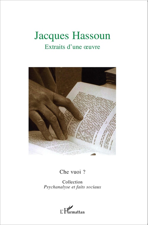 ebook cover of Jacques Hassoun, by Jean-Paul Olive