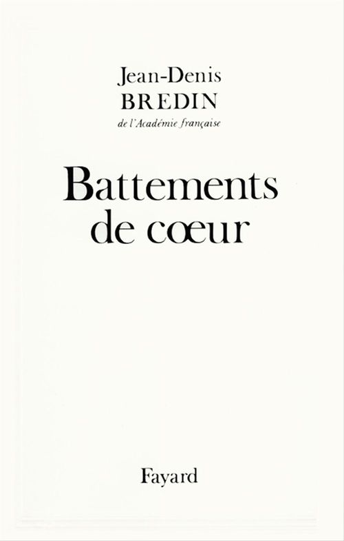 ebook cover of Battements de coeur, by Jean-denis Bredin