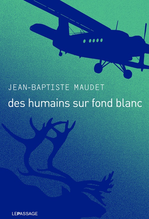 ebook cover of Des humains sur fond blanc, by Jean-Baptiste Maudet