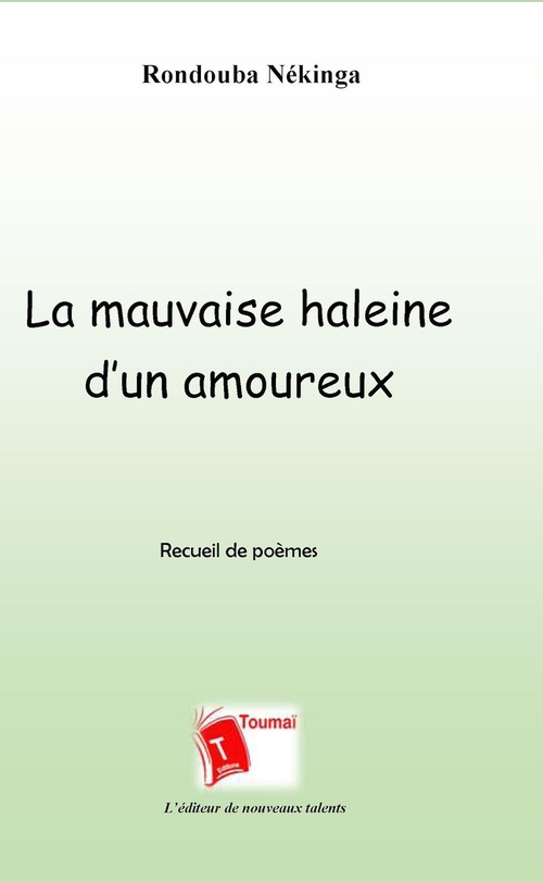 ebook cover of La mauvaise haleine d'un amoureux, by Rondouba Nekinga