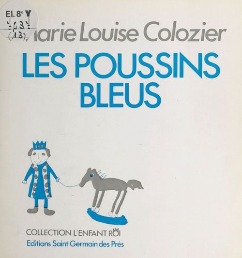 ebook cover of Les poussins bleus, by Marie-Louise Colozier