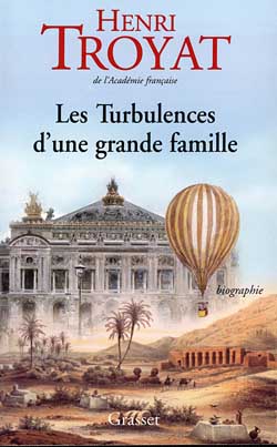 Couverture ebook de Les turbulences d'une grande famille, de Henri Troyat