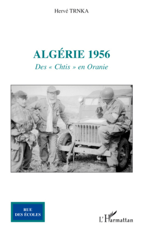 Couverture ebook de Algérie 1956, de Hervé Trnka