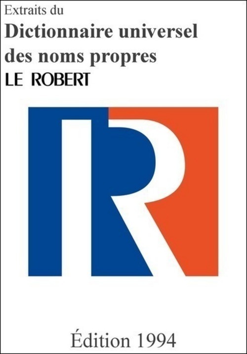 ebook cover of Dictionnaire universel des noms propres, by Collectif