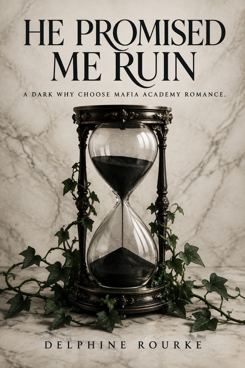 Couverture ebook de He Promised Me Ruin, de Delphine Rourke
