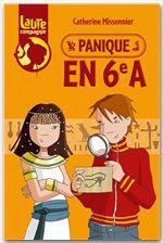Couverture ebook de Panique en 6e A, de Catherine Missonnier