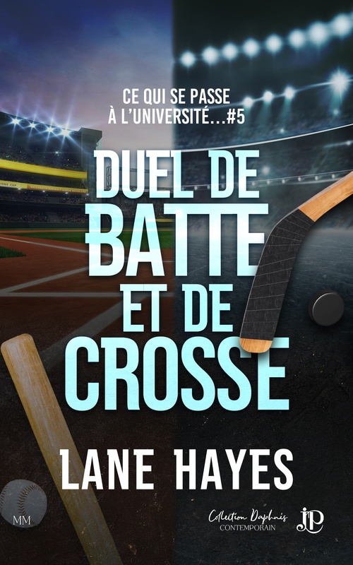 ebook cover of Duel de batte et de crosse, by Lane Hayes