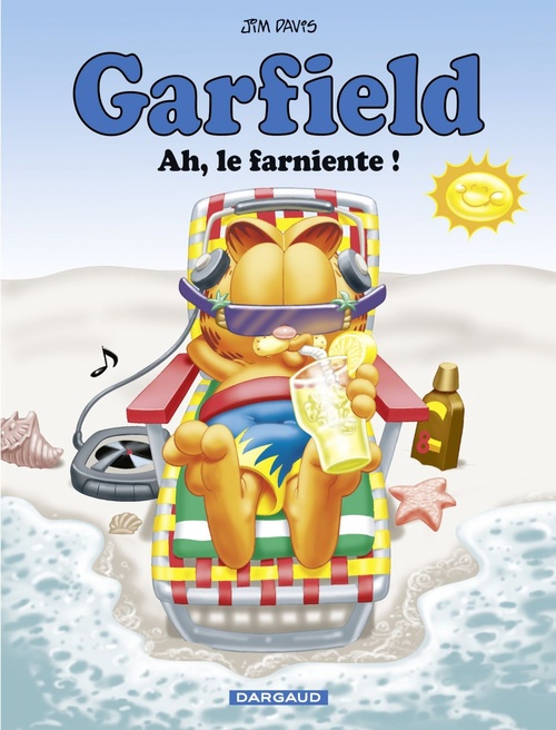 Couverture ebook de Garfield - Tome 11 - Garfield Ah,Le Farniente !, de Jim Davis