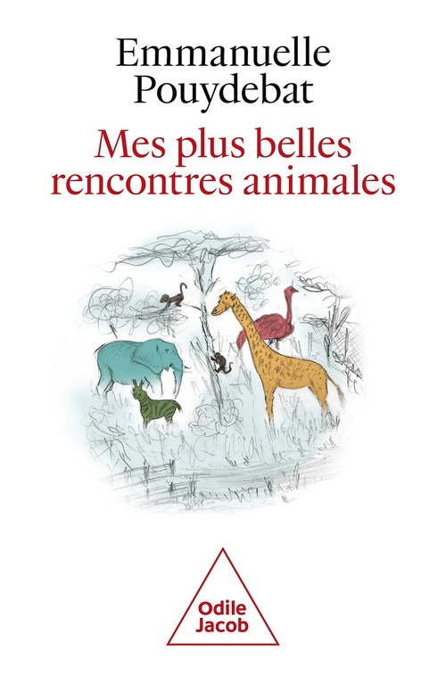 Couverture ebook de Mes plus belles rencontres animales, de Emmanuelle Pouydebat