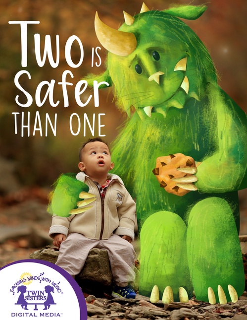 ebook cover of Two Is Safer Than One, by Kim Mitzo Thompson, Karen Mitzo Hilderbrand
