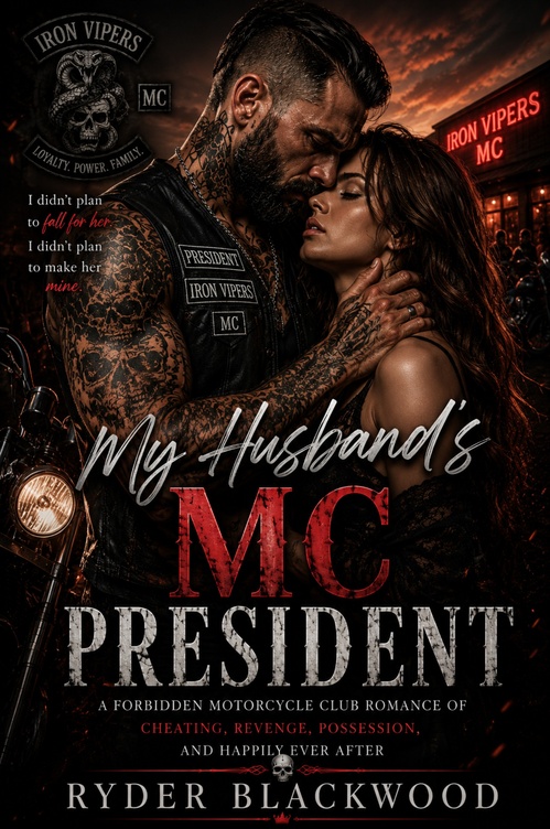 ebook cover of My Husband's MC President, by Ryder Blackwood
