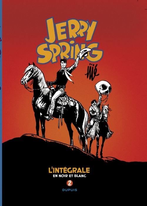 Couverture ebook de Jerry Spring - L'Intégrale - Tome 2 - 1955 - 1958, de Jijé