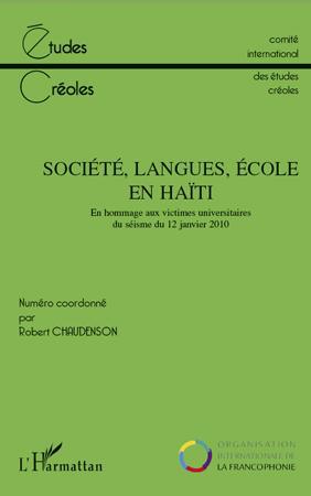 ebook cover of Société, langues, école en Haïti, by Robert Chaudenson