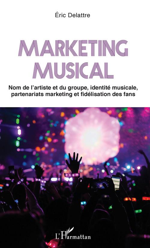 ebook cover of Marketing musical, by Eric Delattre
