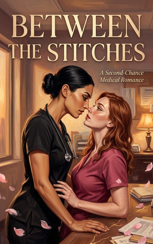 Couverture ebook de BETWEEN THE STITCHES, de Chris Anders