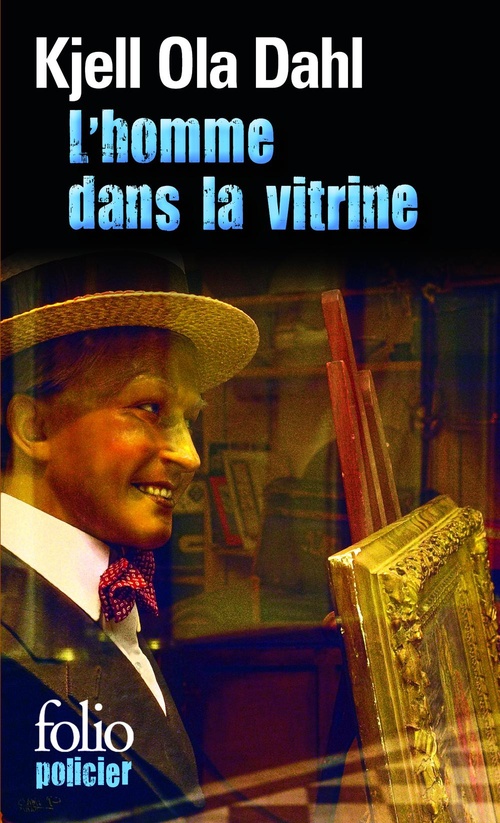 Couverture ebook de L'homme dans la vitrine, de Kjell ola Dahl