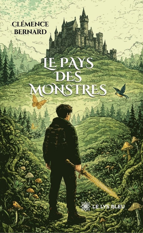 Couverture ebook de Le pays des monstres, de Clémence Bernard