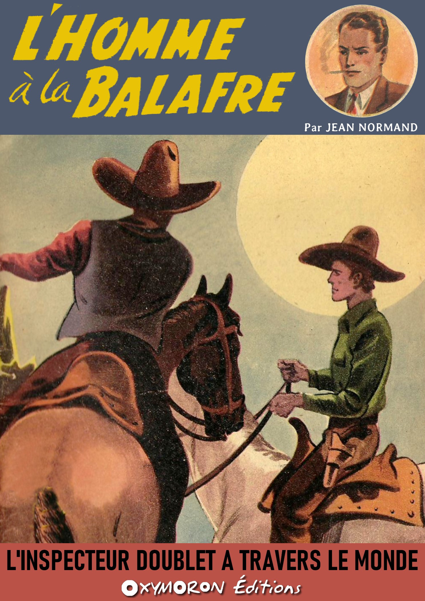 Couverture ebook de L'homme à la balafre, de Jean Normand
