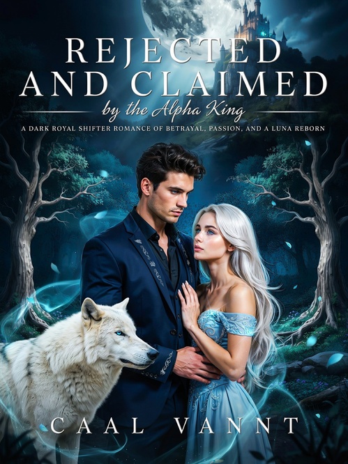 Couverture ebook de Rejected and Claimed by the Alpha King, de Caal Vannt