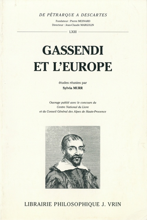 Couverture ebook de Gassendi et l´Europe (1592-1792), de