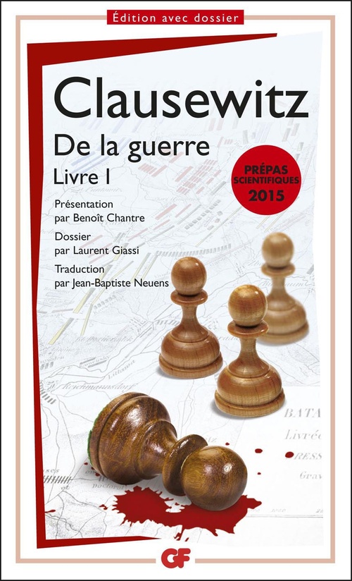 ebook cover of De la guerre (Livre 1), by Carl von Clausewitz, Jean-Baptiste Neuens