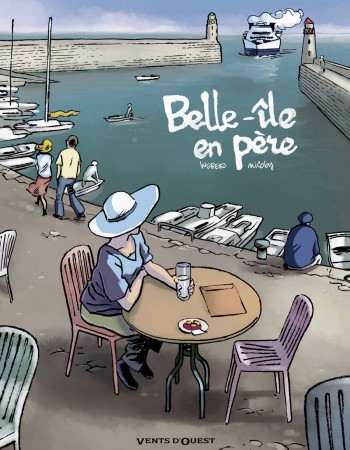 ebook cover of Belle-Île en père, by Nicoby, Patrick Weber