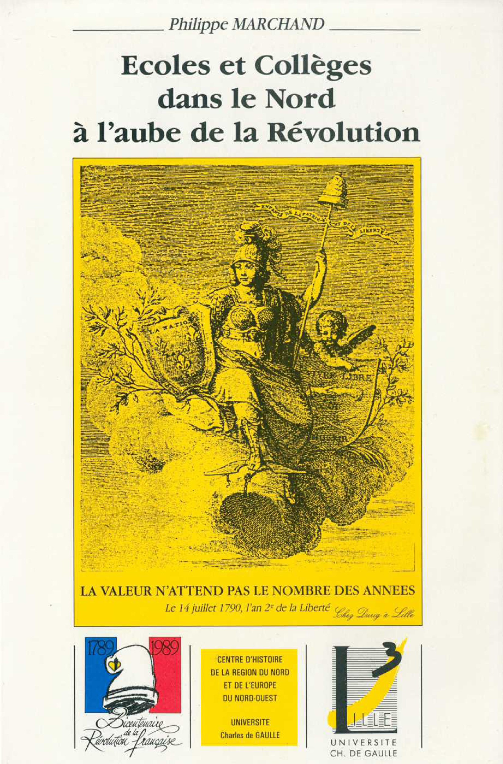 ebook cover of Écoles et collèges dans le Nord à l'aube de la Révolution, by Philippe Marchand