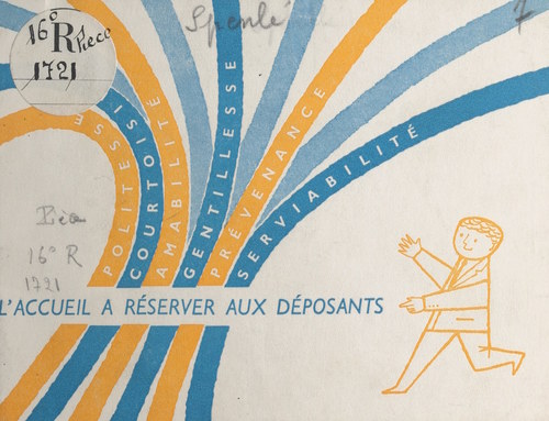 Couverture ebook de L'accueil à réserver aux déposants, de J.-P. Spenle