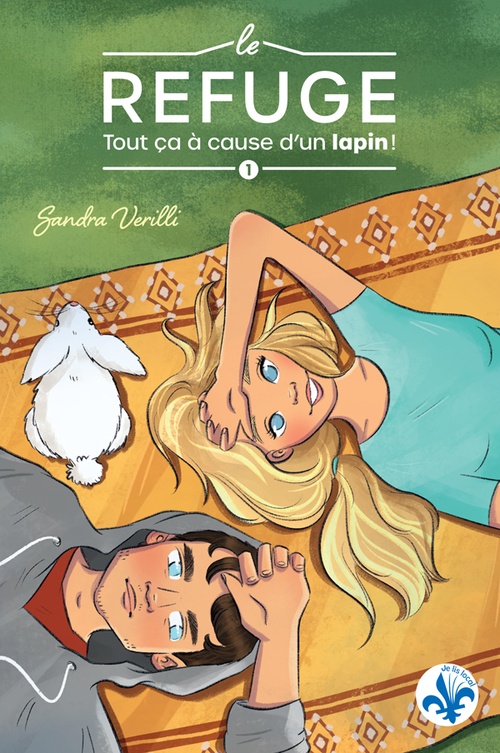 ebook cover of Tout ça à cause d'un lapin!, by Sandra Verilli