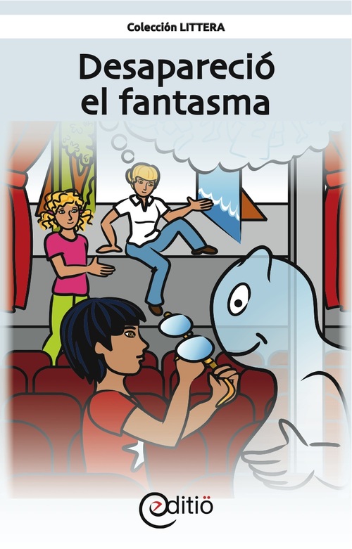ebook cover of Desapareció el fantasma, by Claire St-Onge