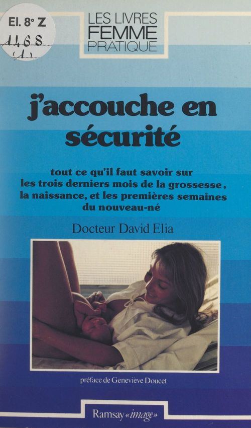 Couverture ebook de J'accouche en sécurité, de David Elia