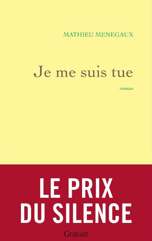 Couverture ebook de Je me suis tue, de Mathieu Menegaux