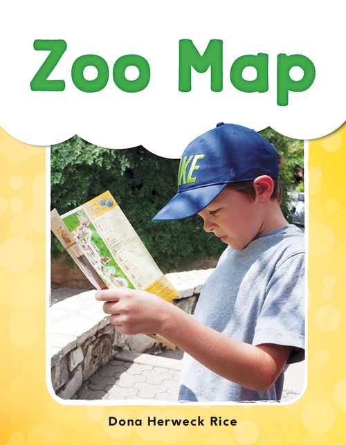 ebook cover of Zoo Map, by Dona Herweck Rice