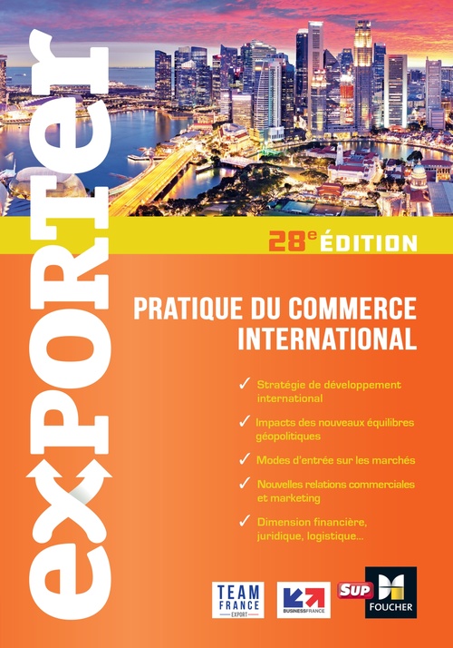 Couverture ebook de Exporter - Pratique du commerce international - 28e édition, de Lusine Arzumanyan, Weronika Kuziara, Gilles-Alain Soathan, Séverine Varet, Eléonore Venin, Falk Wagenhausen