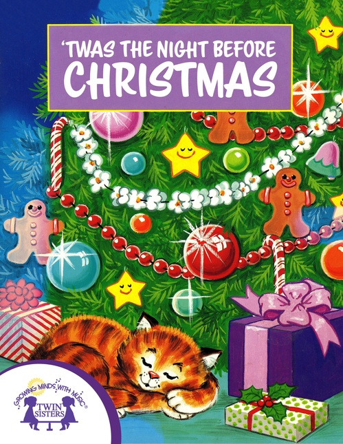 ebook cover of Twas The Night Before Christmas, by Clement C. Moore