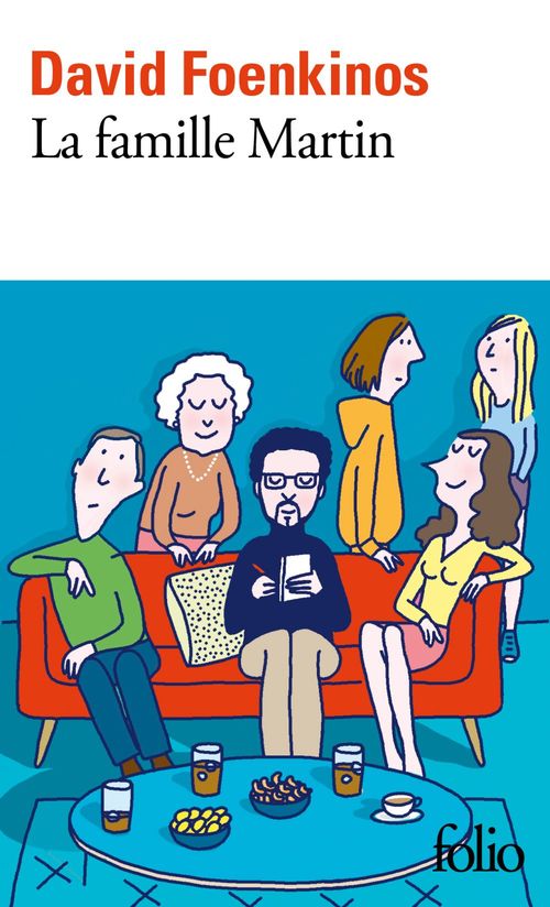 Couverture ebook de La famille Martin, de David Foenkinos