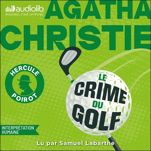 audiobook cover of Le Crime du golf, by Agatha Christie