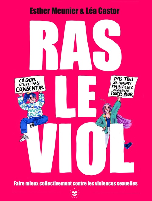 Couverture ebook de Ras le viol, de Esther Meunier