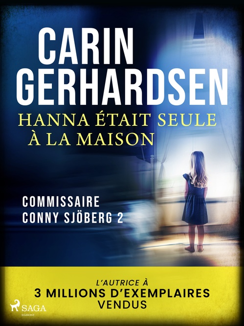 ebook cover of Hanna était seule à la maison, by Carin Gerhardsen