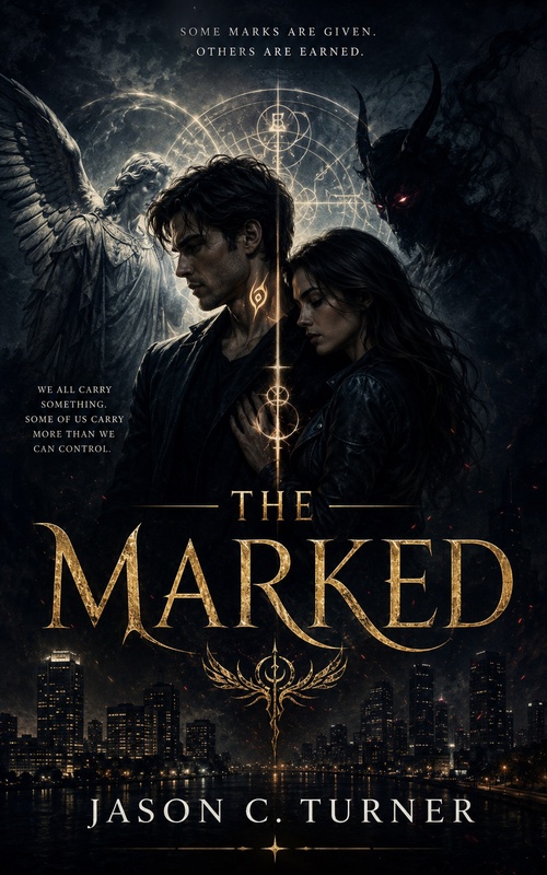 Couverture ebook de THE MARKED, de Jason C. Turner