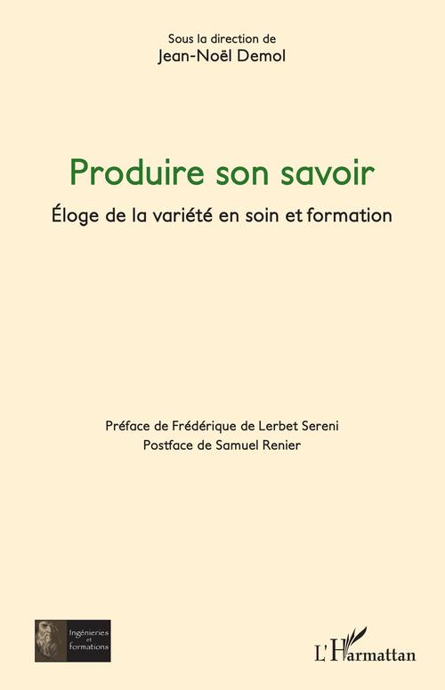 Couverture ebook de Produire son savoir, de Jean-Noël Demol