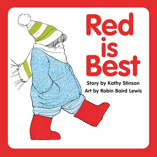 ebook cover of Red is Best, by Kathy Stinson