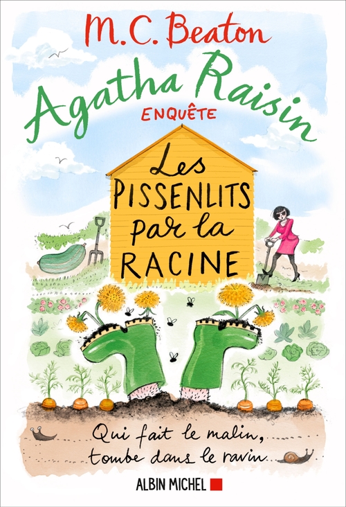 ebook cover of Agatha Raisin enquête 27 - Les pissenlits par la racine, by M. C. Beaton