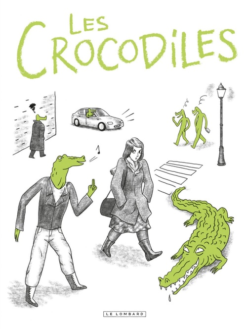 ebook cover of Les Crocodiles, by Thomas Mathieu