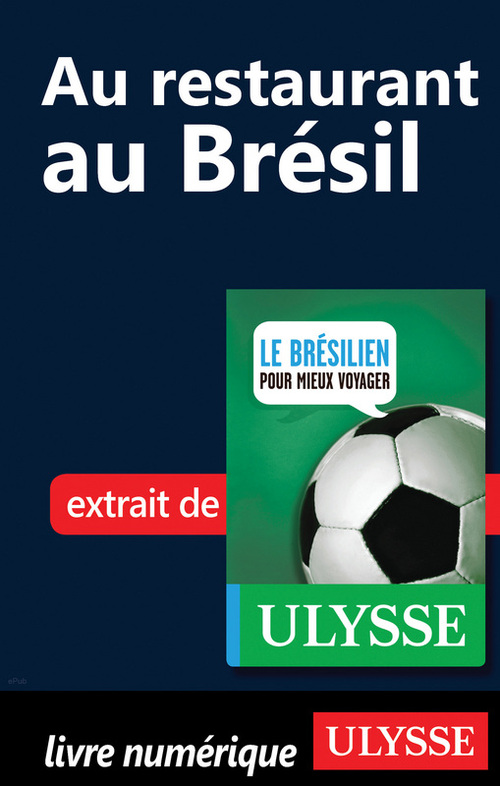ebook cover of Au restaurant au Brésil (Guide de conversation), by Carolina Lopes araujo