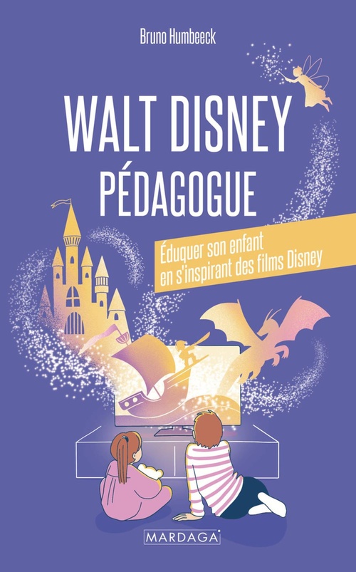 Couverture ebook de Walt Disney pédagogue, de Bruno Humbeeck