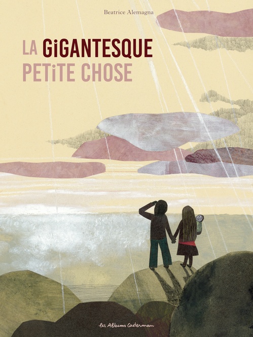 ebook cover of La gigantesque petite chose, by Beatrice Alemagna