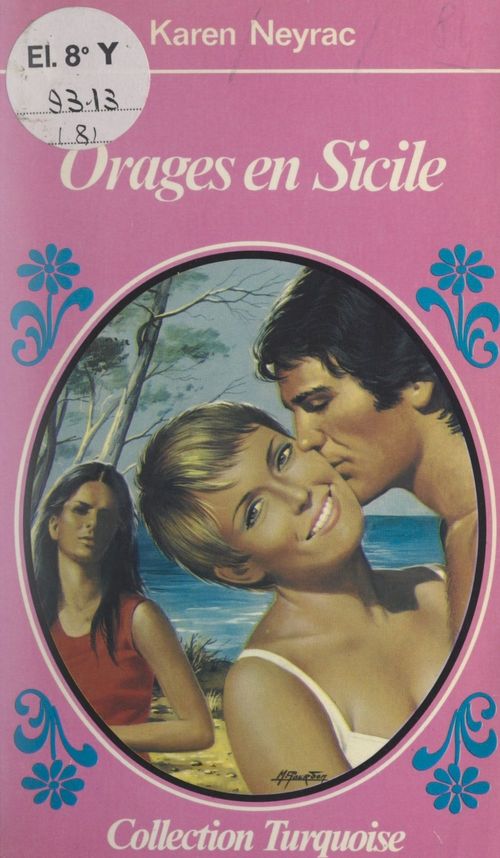Couverture ebook de Orages en Sicile, de Karen Neyrac