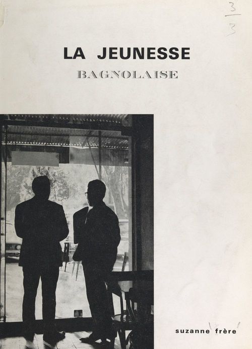 ebook cover of La jeunesse bagnolaise, by Suzanne Frere