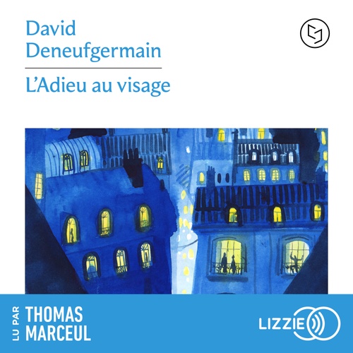 audiobook cover of L'Adieu au visage, by David Deneufgermain